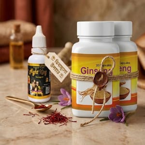 Ginseng ( ২ পিস ) + ম্যাসেজ ওয়েল ফ্রি + (ফ্রি ডেলিভারি)